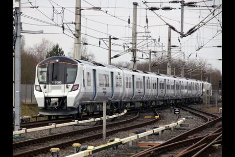 The first Great Northern Class 717 EMUs entered passenger service on March 25.